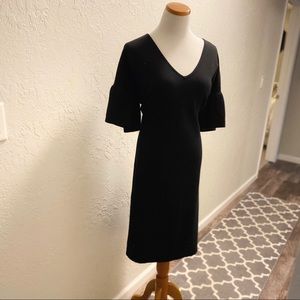 LaurenRalph Lauren Women's Black Long-Sleeve Dress